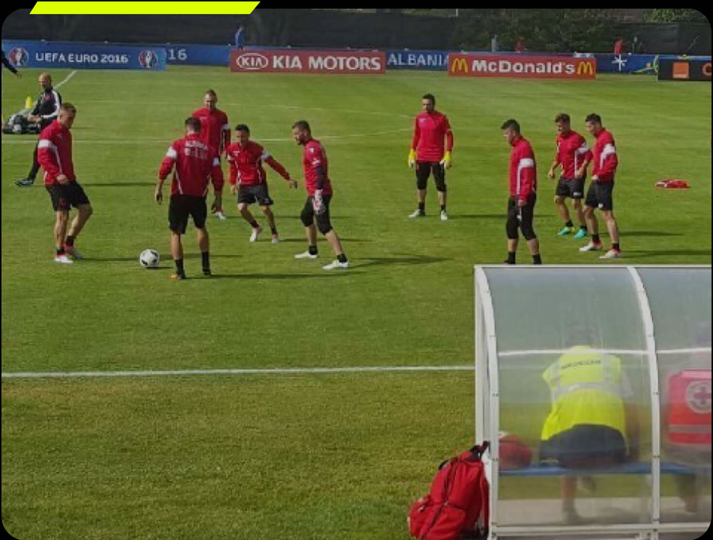 Organization of official or friendly matches in the competition or preparation phase, tours, gala, charity or jubilee meetings